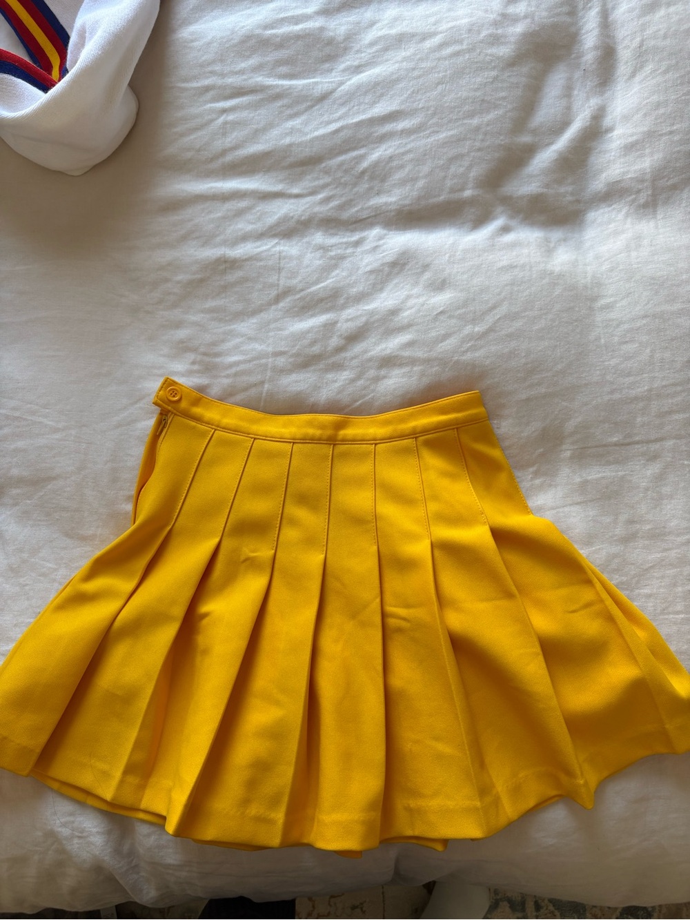Vintage Cheerleading Skirt and Sweater